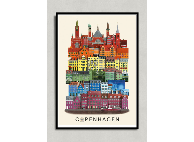 Poster Copenhagen PRIDE Martin Schwartz A3