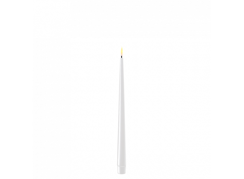 Lange lys LED Ø2,2cm Hvid - 28cm