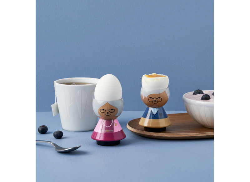 Egg Cup Grandfather Table People