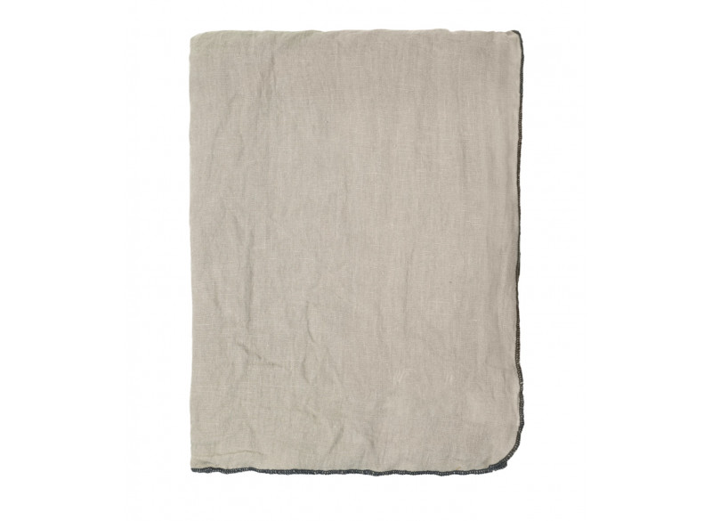 Tablecloth Gracie Linen Taupe 160x300cm