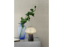 Table Lamp Glass Mushroom Grey