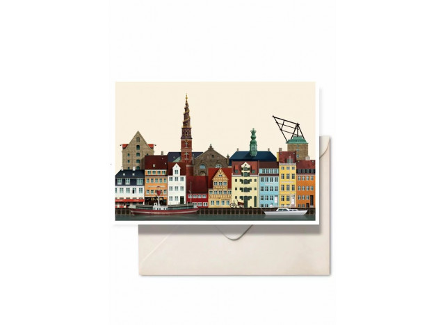 Christianshavn postkort af Martin Schwartz - A5