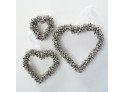 Deco Heart Iron-Silver