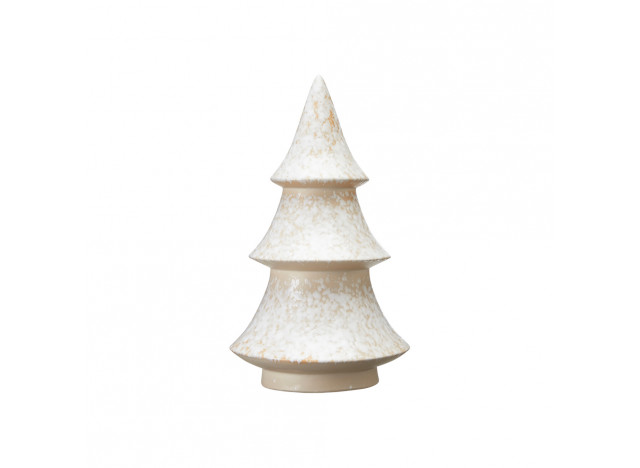 Juletræ keramik Julius - Creme