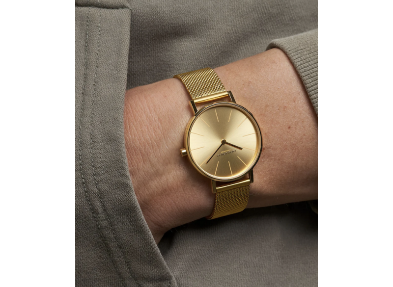 Wrist Watch Essentiel Gold-Gold-Gold