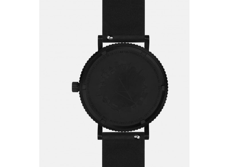 Wrist Watch Aktiv Black-Black-Black