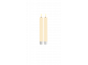Long LED 2-p Ø2,2cm Cream