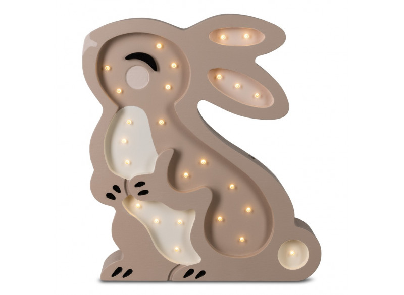 Childrens Night Lamp Rabbit Creame