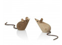 Mice in Ask-Chestnut - 2pc