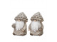 Elf Frosted Pinecone H8cm