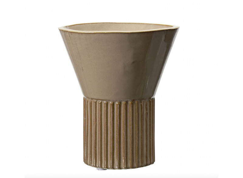 Hyacinth Vase Beige H13cm - C