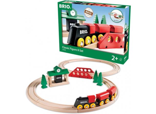 Train track, classic 8-figure BRIO