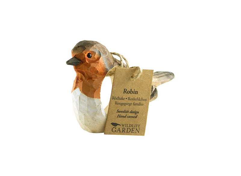 Napkin Ring Wood - Robin