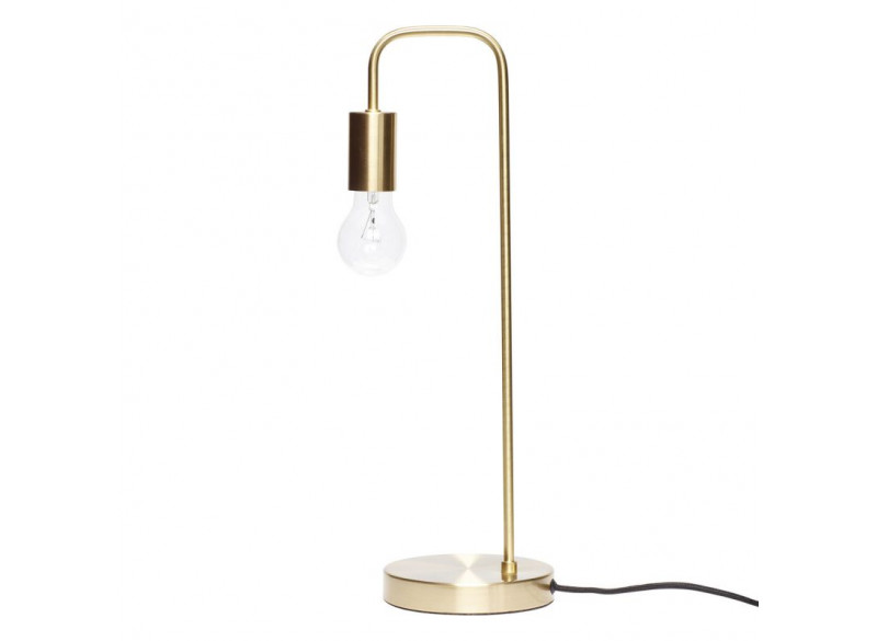Tablelamp Brass 18x50cm