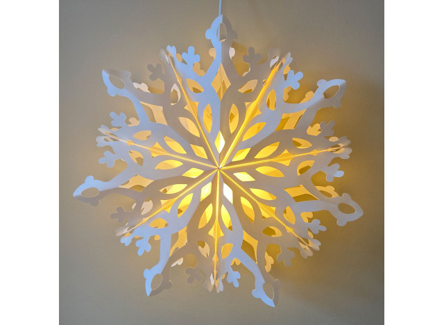 Snow Flake Frida LED 25cm