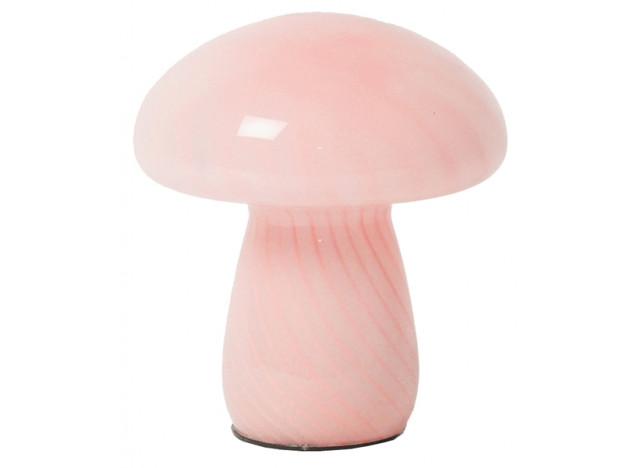 Lampe Mushy Lys Pink, 17xø15 cm