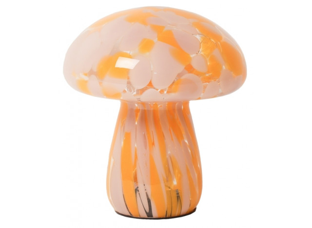 Lampe Mushy Pink-Orange, 17xø15 cm