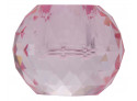 Crystal candlestick Light pink, 4.5xø6 cm