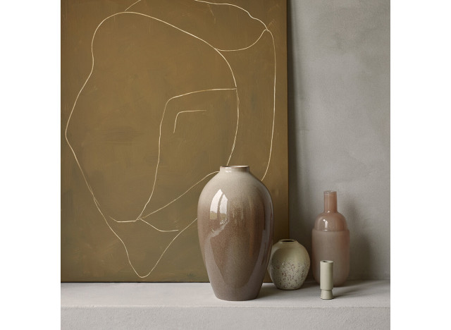 Vase Ingrid Taub-Brun - Large