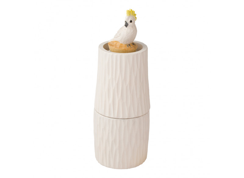 Salt & Pepper Mill Kakadua White