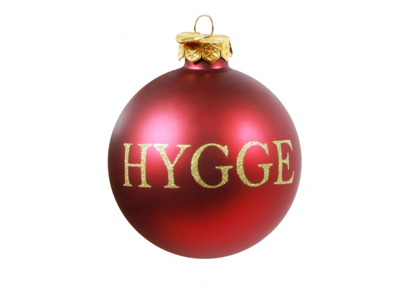 Christmas bauble with *hygge*