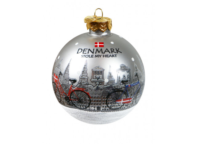 Christmas Bauble Memories Bicycle