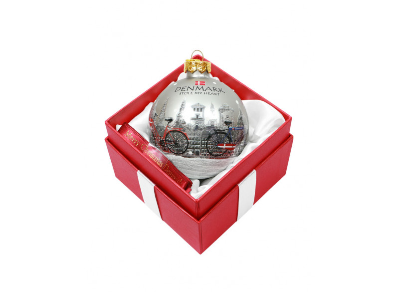 Christmas Bauble Memories Bicycle