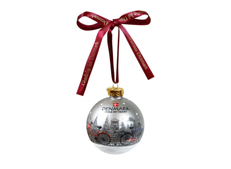 Christmas Bauble Memories Bicycle