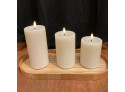 Pillar Candle Creme Unique