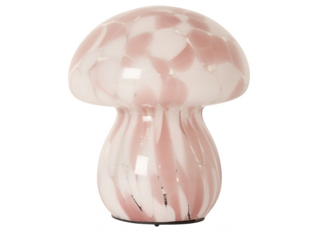 Lamp Mushy 16x13 Pink in White