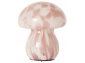 Lamp Mushy 16x13 Pink in White