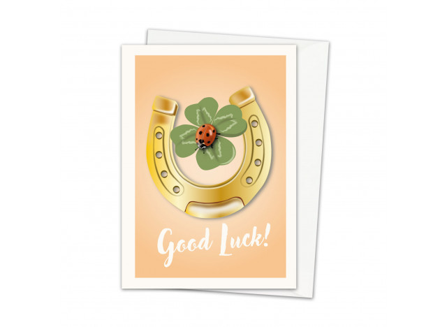 Greeting Card - Good luck