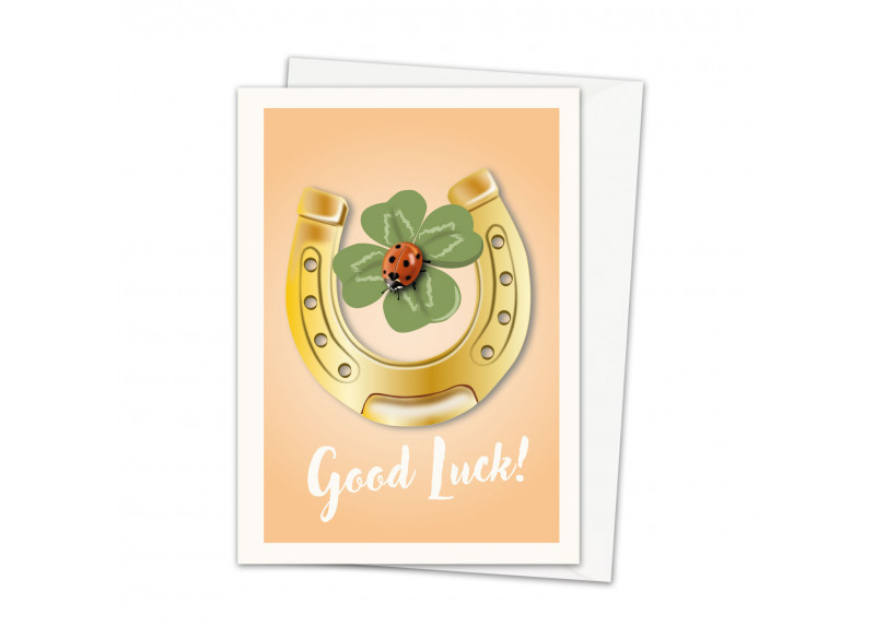 Greeting Card - Good luck