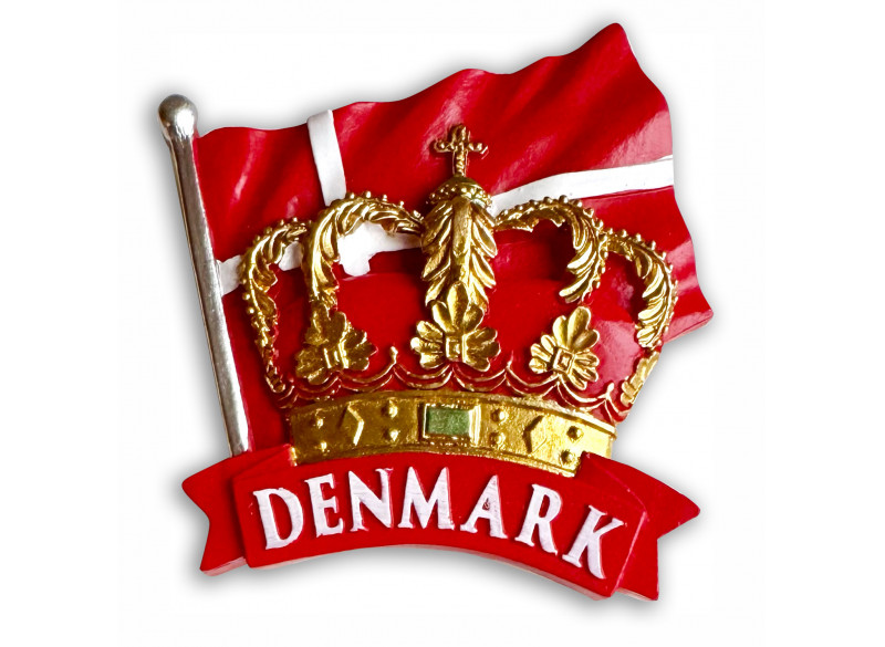 Magnet Denmark Crown