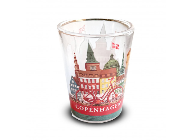 Shotglas Nyhavn og Tårne