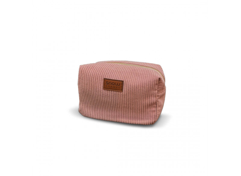 Toiletbag Corduroy Pink