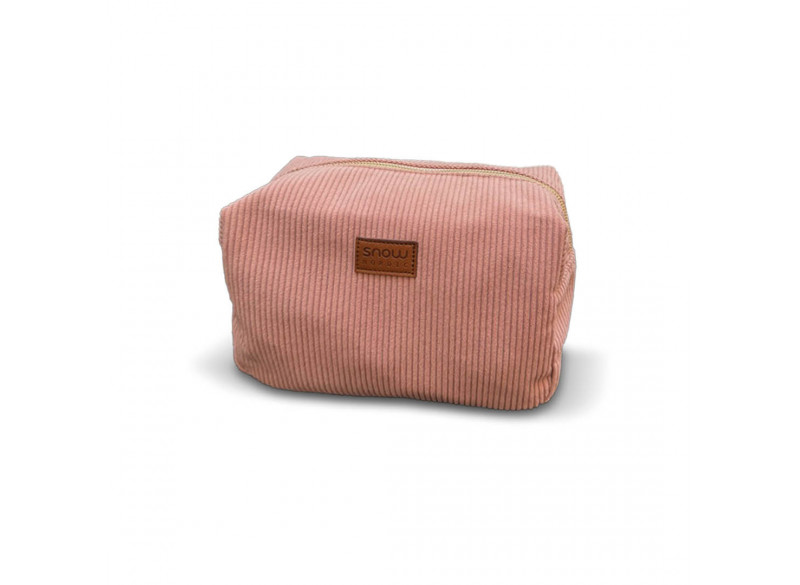 Toiletbag Corduroy Pink