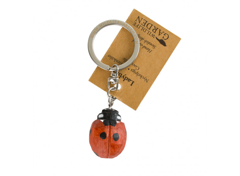 Keyring in linden wood