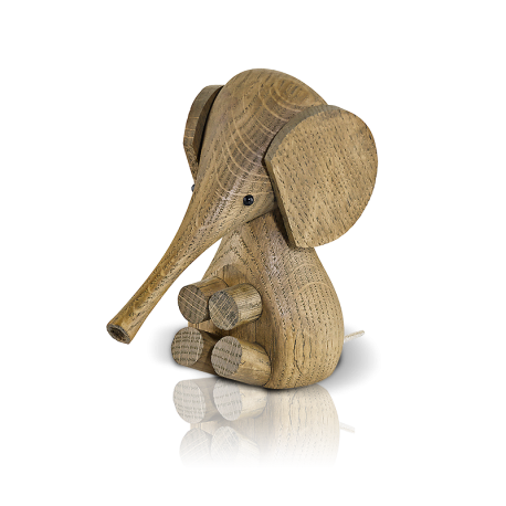 Lucie Kaas Baby Elephant - Smoked oak