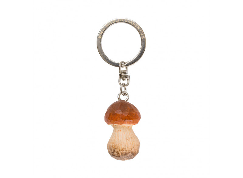 Keyring in linden wood