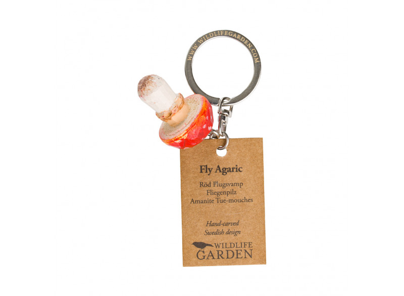 Keyring in linden wood