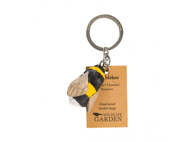 Keyring in linden wood