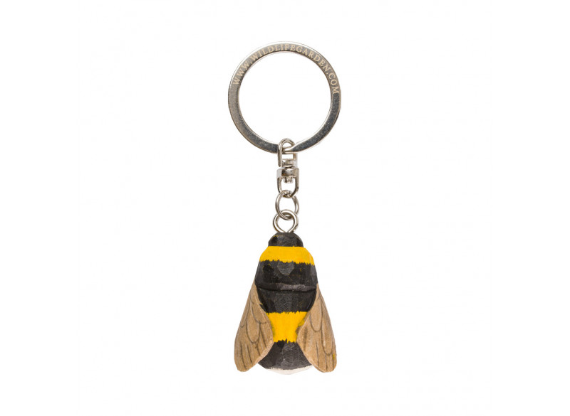 Keyring in linden wood