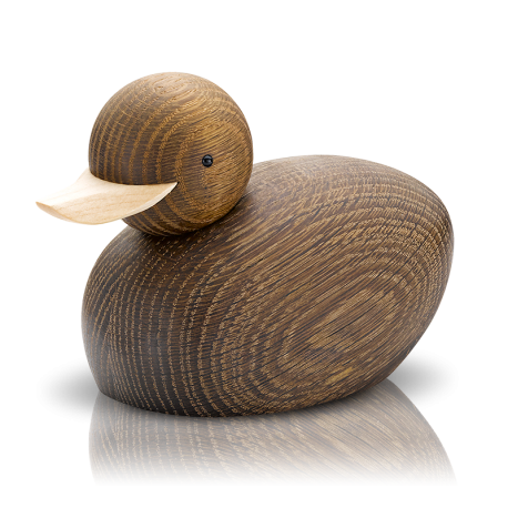 Large Duck in smoked oak - Lucie Kaas