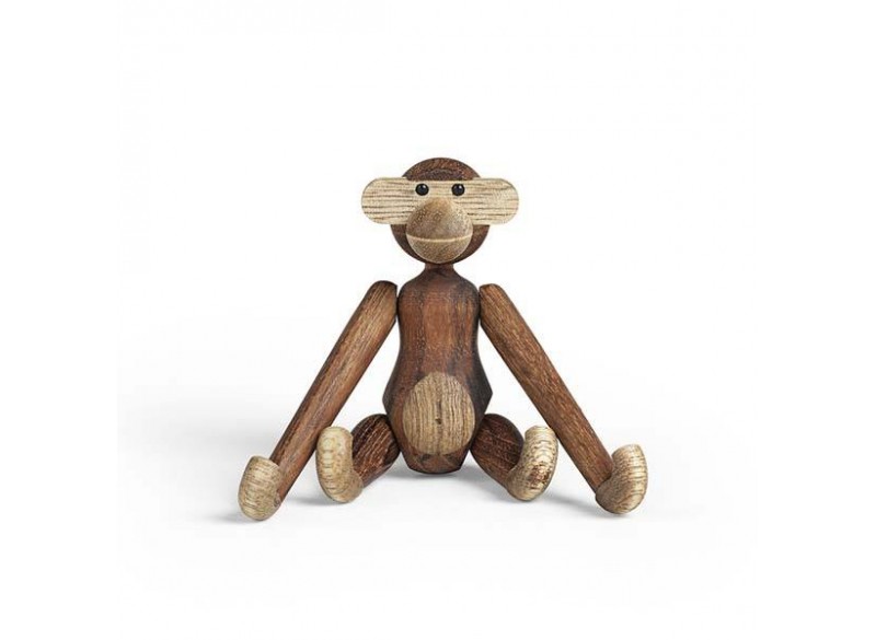 Monkey Mini Teak 10cm Kay Bojesen