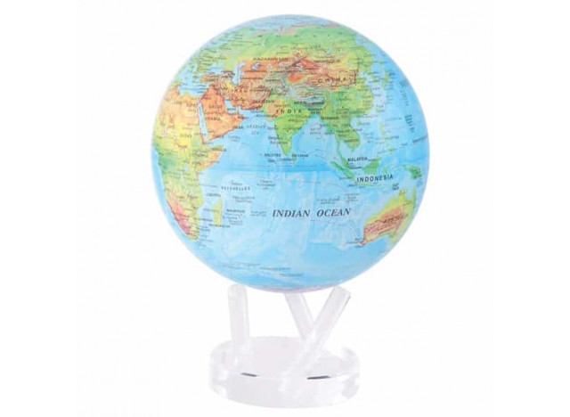 Medium blue globe + shipping USA