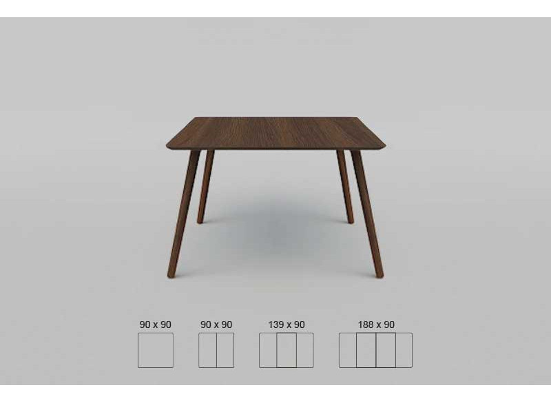 EAT dining table square 90