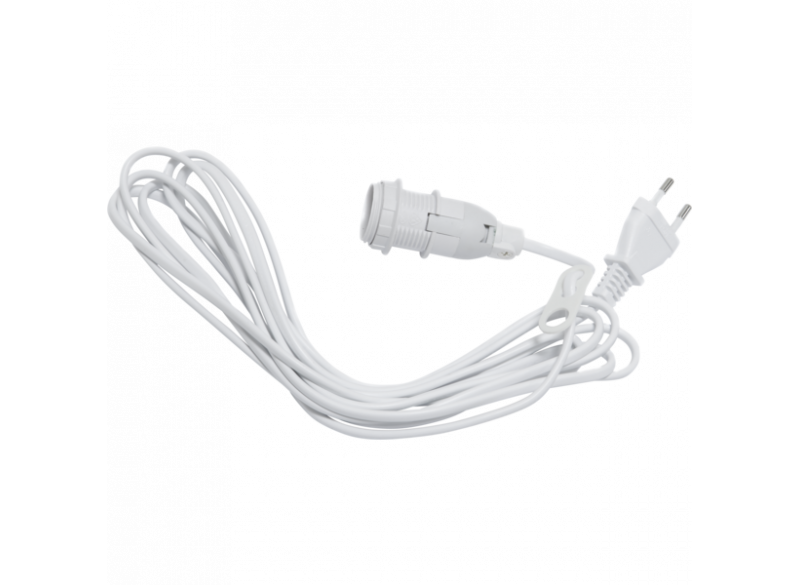 Electric Cord with switch - 5 meter E14