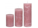 Bock Candle Rustic Dusty Rose