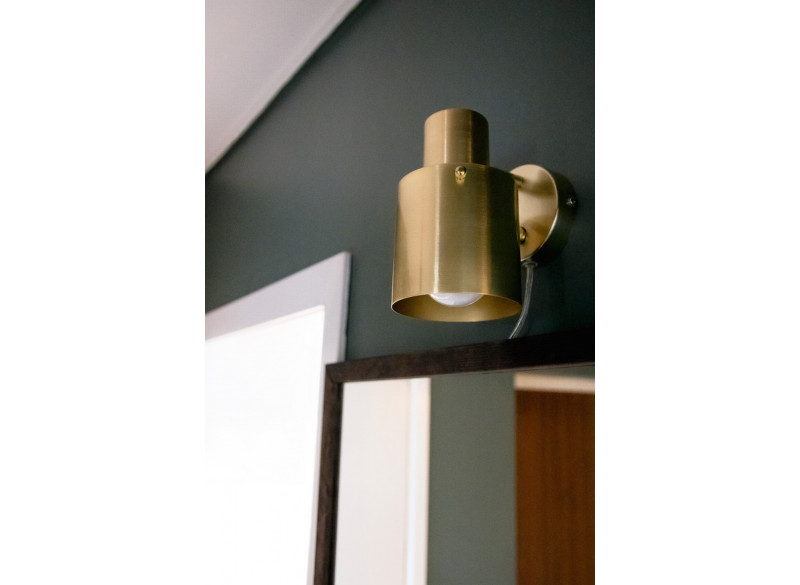 Wall lamp Clark Brass